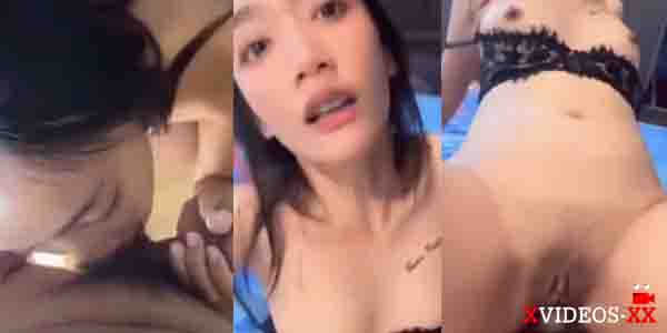 คลิปลับห้องล็อค สาวไทยโอลี่แฟน เอากับหนุ่มดังควยใหญ่